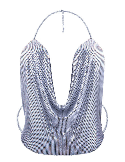 Silver Chain Blouse